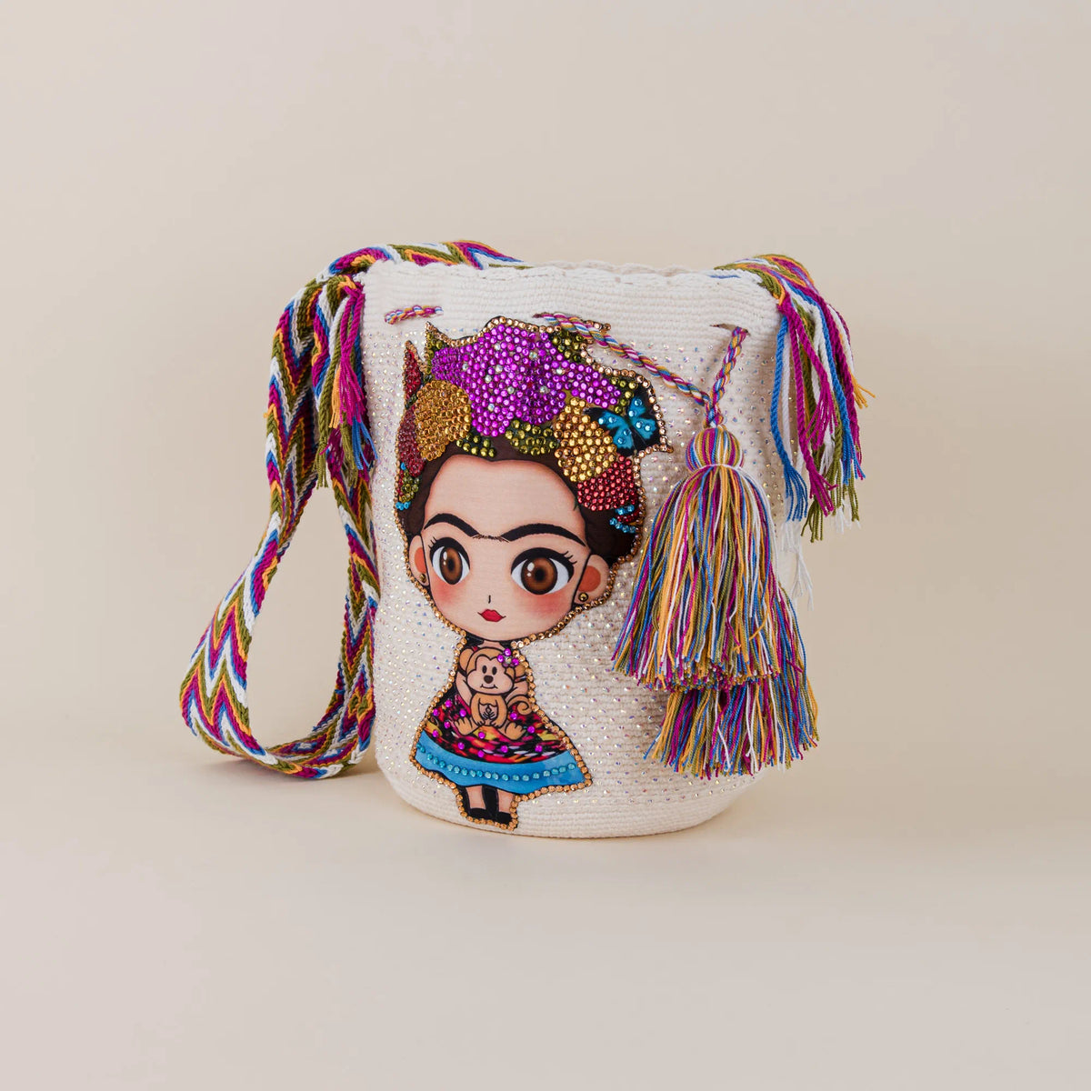 Frida Wayuu Mochila – Authentic Handwoven Bags with Vibrant Tradition and Style