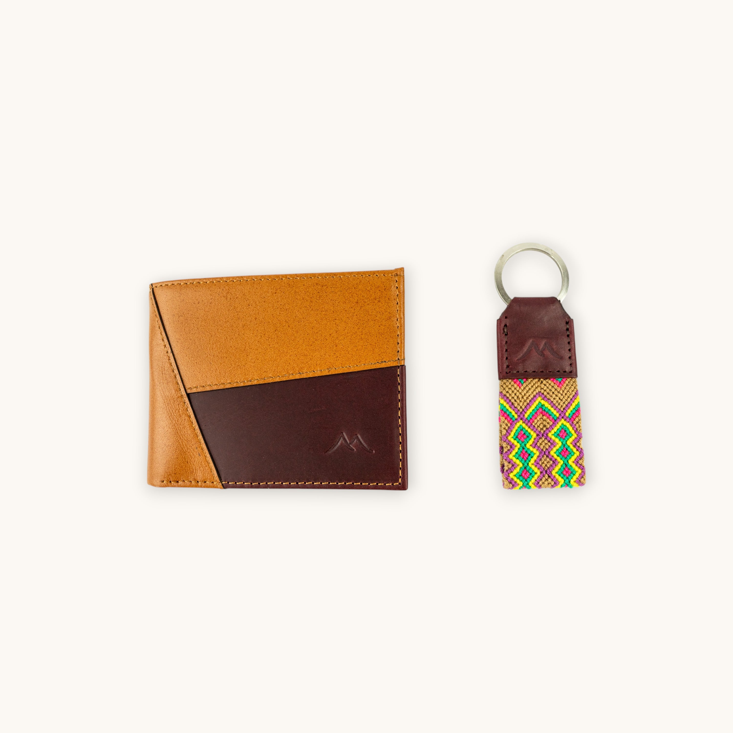 Cordillera Wallet | Geometric Leather Wallet | Maison Monserrate