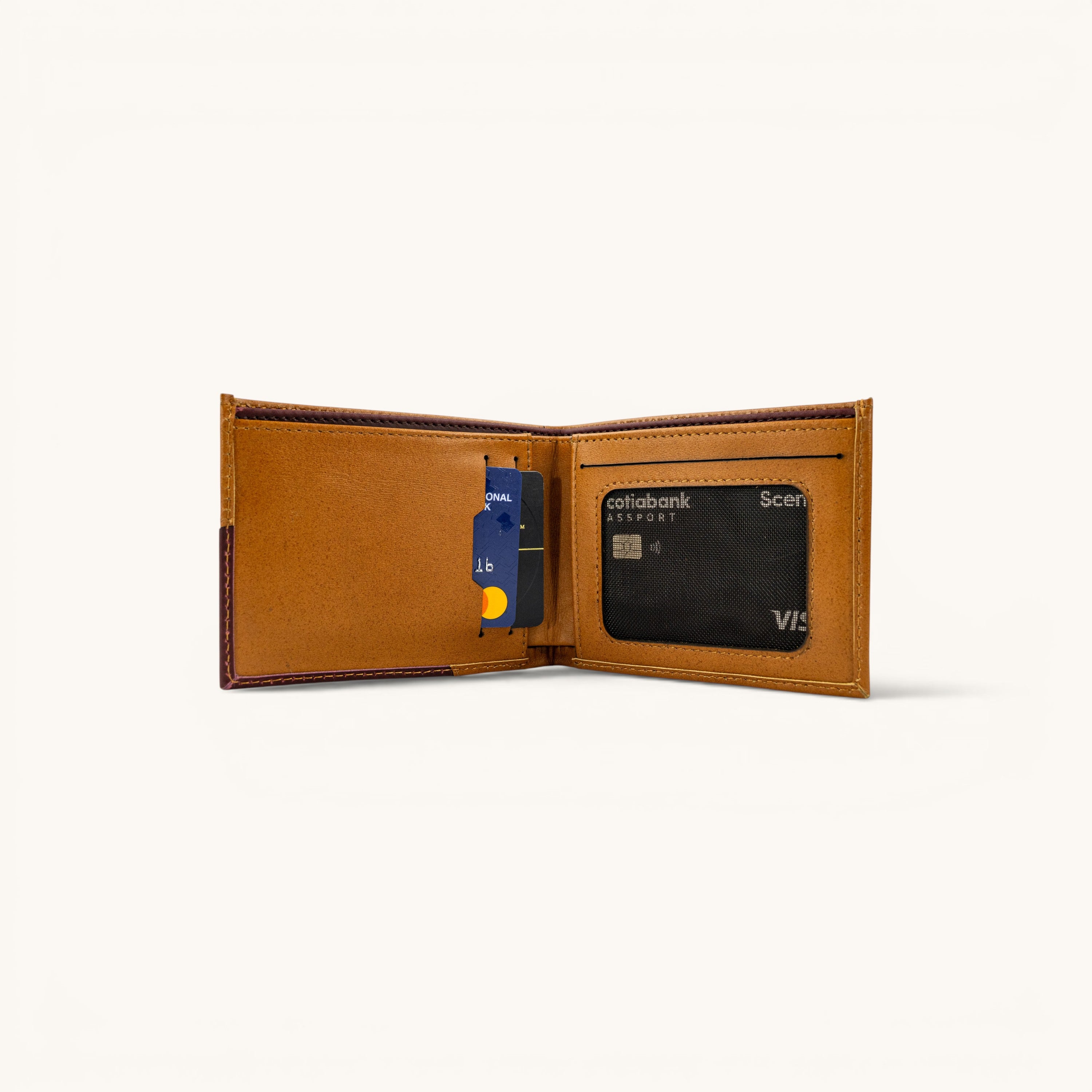 Cordillera Wallet | Geometric Leather Wallet | Maison Monserrate