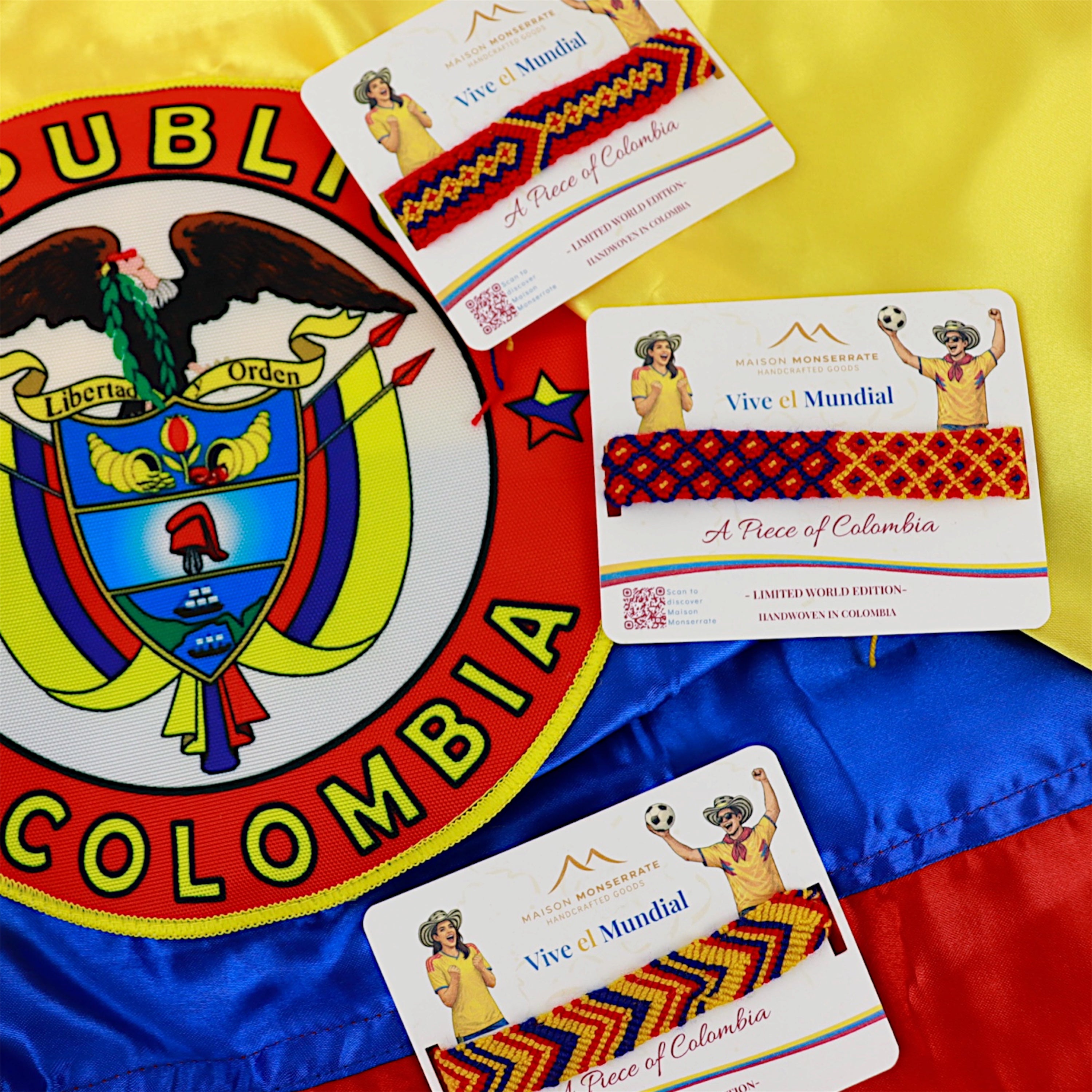 Vive el Mundial Bracelet | Limited World Edition | Maison Monserrate