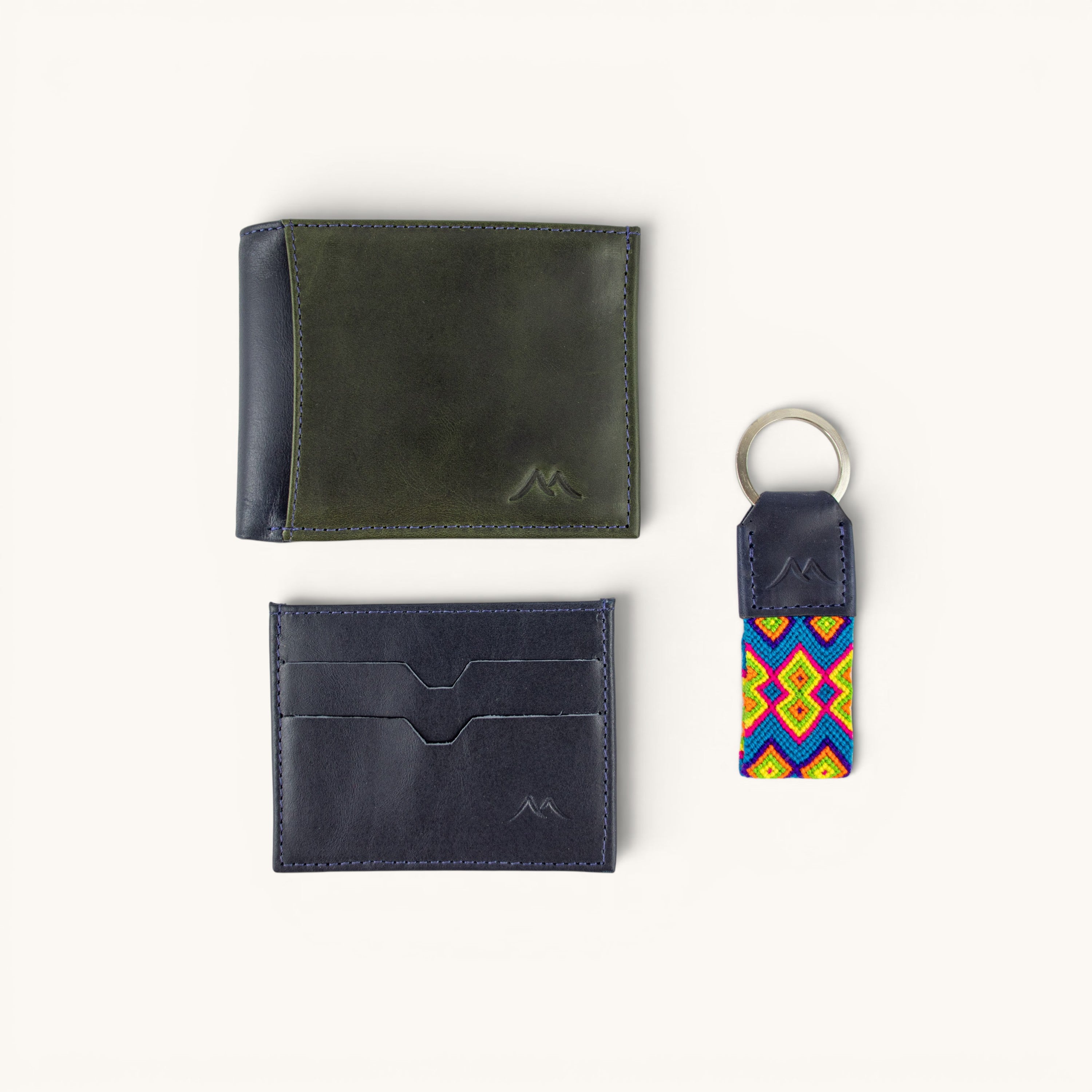 Cumbre Wallet | Sliding 2-in-1 Personalized Leather Wallet | Maison Monserrate