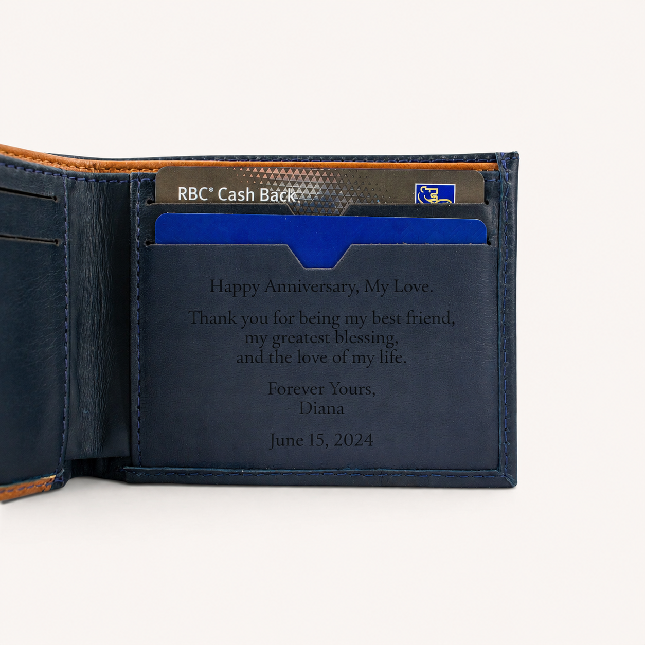 Andes Wallet | Sliding 2-in-1 Personalized Leather Wallet | Maison Monserrate