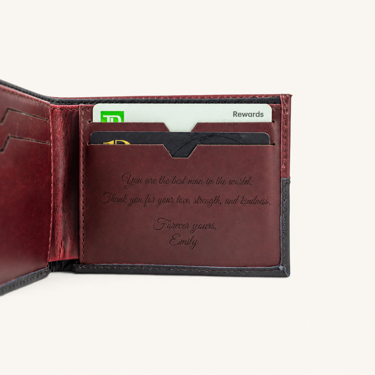 Horizonte Wallet | Personalized Leather Wallet | Maison Monserrate