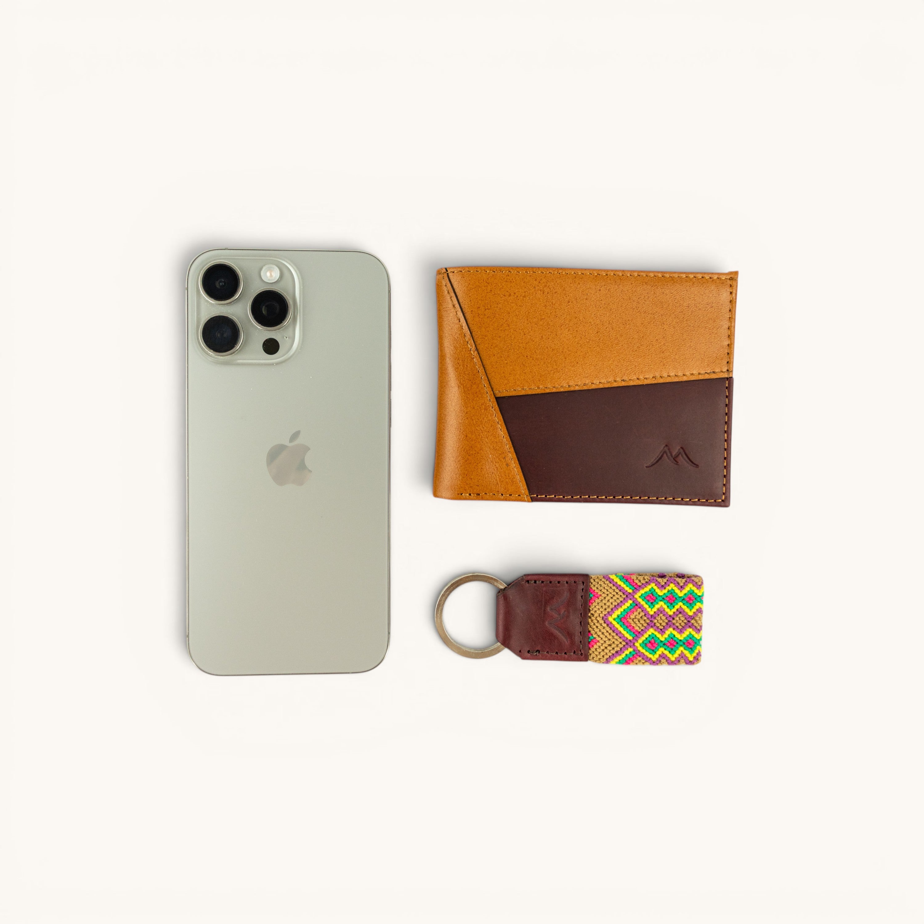 Cordillera Wallet | Geometric Leather Wallet | Maison Monserrate