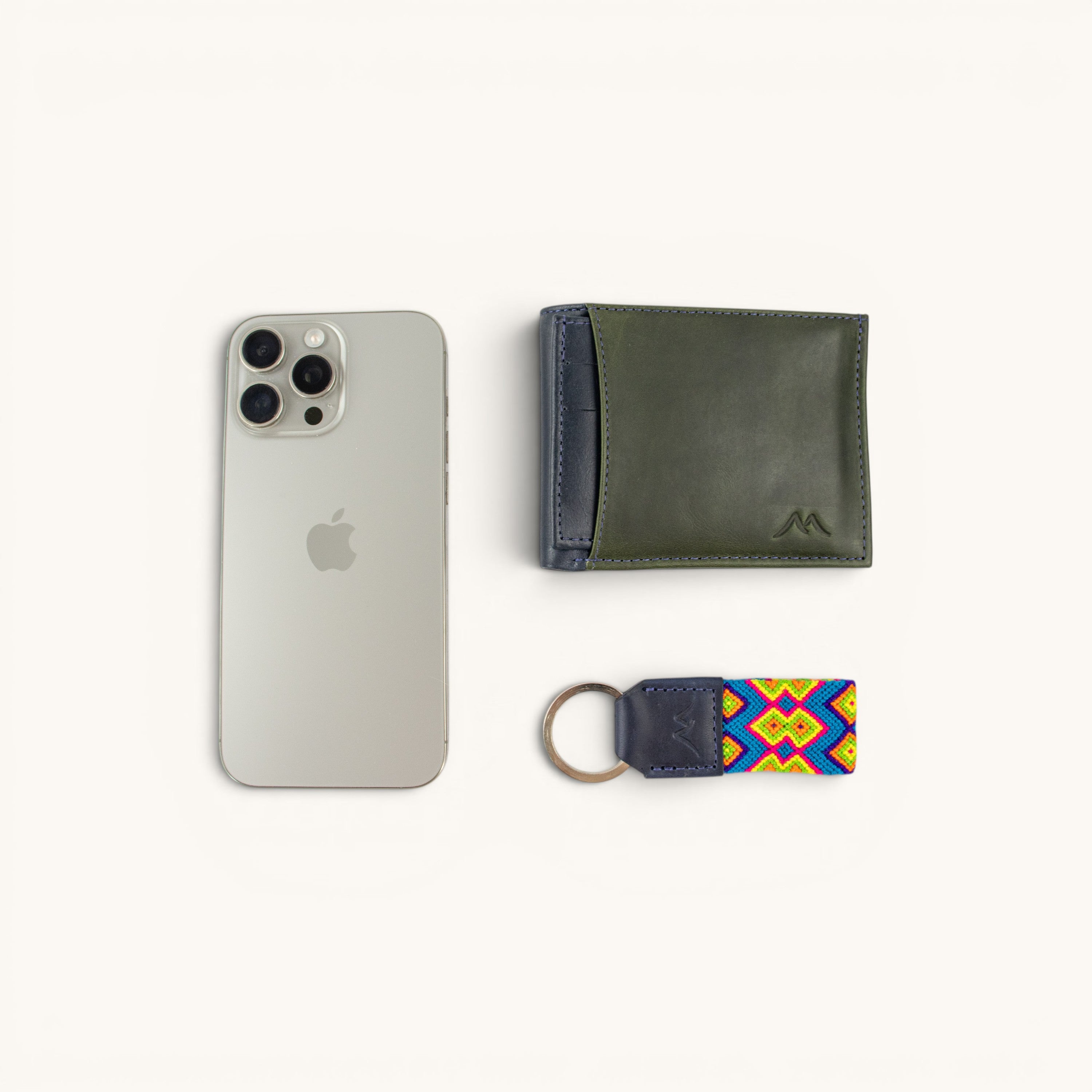Cumbre Wallet | Sliding 2-in-1 Personalized Leather Wallet | Maison Monserrate